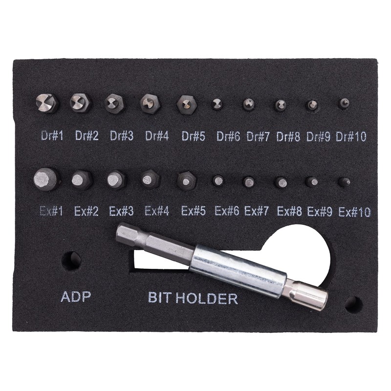 HFS(R) Screw Removal Kit, Screw Removal Bit, Licked Screw, Easy
