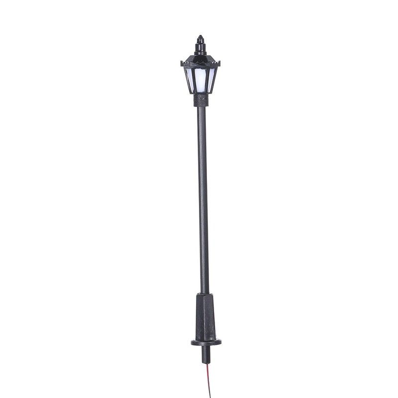 20pcs Warm White Model Street Lights Layout Lamppost Railway Train