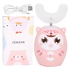 U Shaped Automatic Toothbrush Cartoon Ultrasonic Toothbrush Oral Cleaning Brush