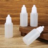 LOLYSIC 100 Pcs 20ml Dropper Bottles, Squeezable Empty Eye Dropper