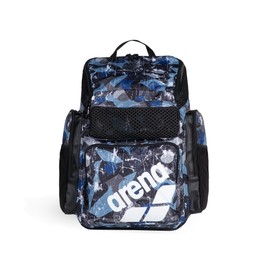 ARENA One Go Backpack Swimmers Athletes Sports Gym Rucksack Multisport Daypack Large Size Training Gear Equipment Swim Bag for Men and Women, 45 Liters, Scratched