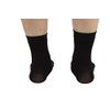 PRO 11 WELLBEING Men and Women's compression ankle sleeves (Black,