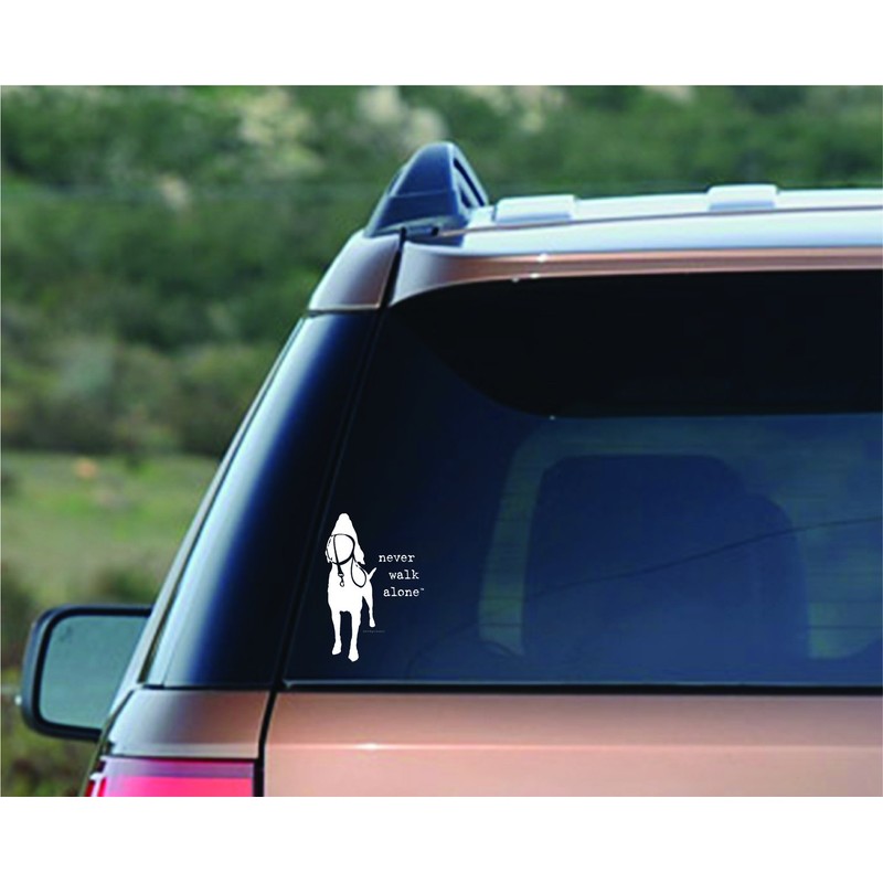 Never Walk Alone Car Sticker