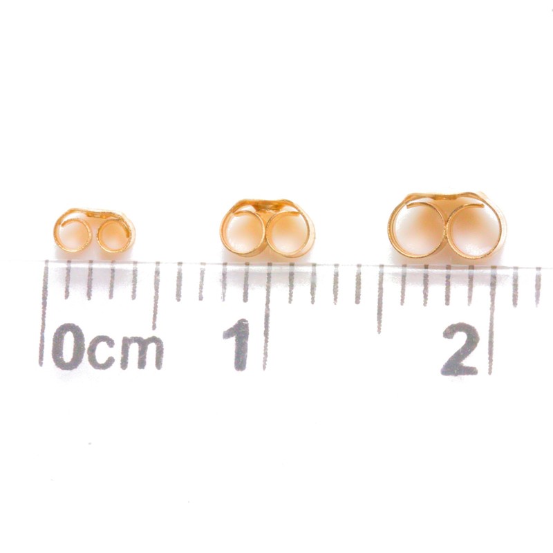 Arranview Jewellery Medium (4mm) 9ct Gold Butterfly Earring Backs