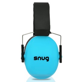 Snug Kids Earmuffs – Noise Reduction for Toddlers & Children – Adjustable, Lightweight, Foldable, Soft & Comfortable - Aqua