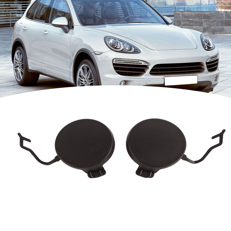 Front Bumper Left Right Towing Hook Cover Cap 95850515600 Replacement