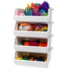 ReadySpace Plastic Containers for Organizing and Storage Bins for Closet,