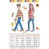 DECEED Halloween Cosplay Dress Worry Costume Children's Long Sleeve Striped