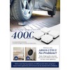 Adjustable Bed Risers 3.6&5.3 Inch, 4000 lbs, 4 Middle Pack