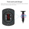 DC 12V 24V Car Voltmeter with LED Digital Display and