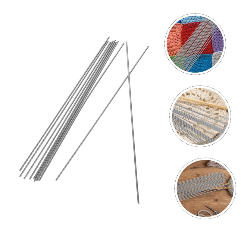 LIFKOME 20pcs Stainless Steel Blocking Pins for Crochet Mats Knitting