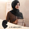 AMBEERT Instant Hijab, Modal Hijab, Jersey Hijab, Instant Hijab Ready