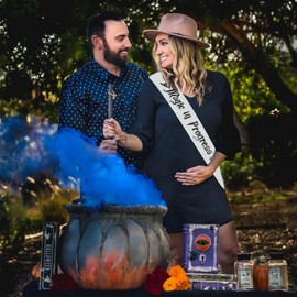 TxscOxwP1 Magic in Progress Sash- Magic Themed Baby Shower Sash, Mom to Be Sash for Gender Reveal,Magic theme Welcome Baby Party Supplies,Mom to be Sash for Girl Boy Baby Shower Party Decorations