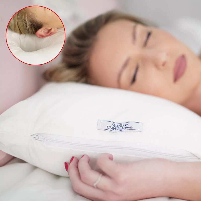 SleepEasy CNH Pillow Cotton Comfort Ear Pain