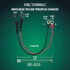 Battery Tender Ring Terminals Harness for WaveCharge Pro and PowerPlus