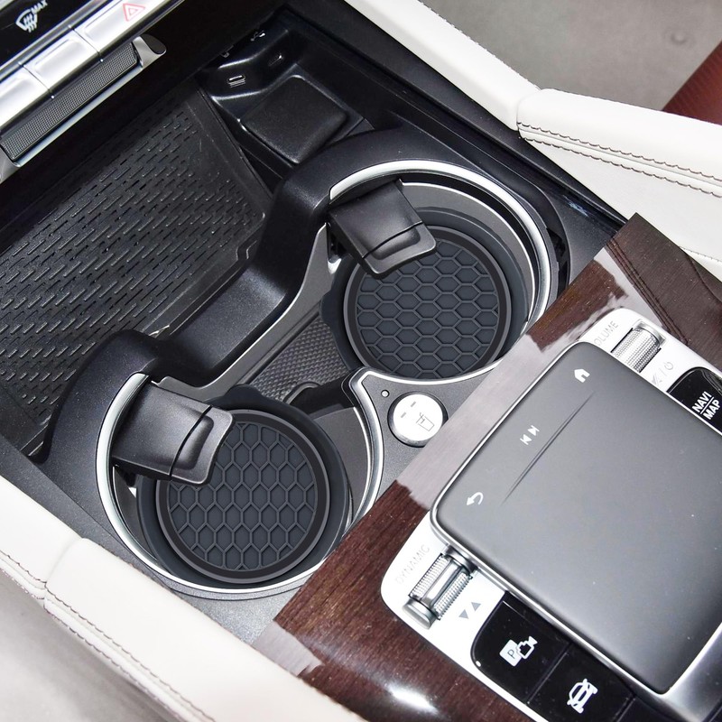 Amooca Car Cup Coaster Universal Automotive Waterproof Non-Slip Cup Holders