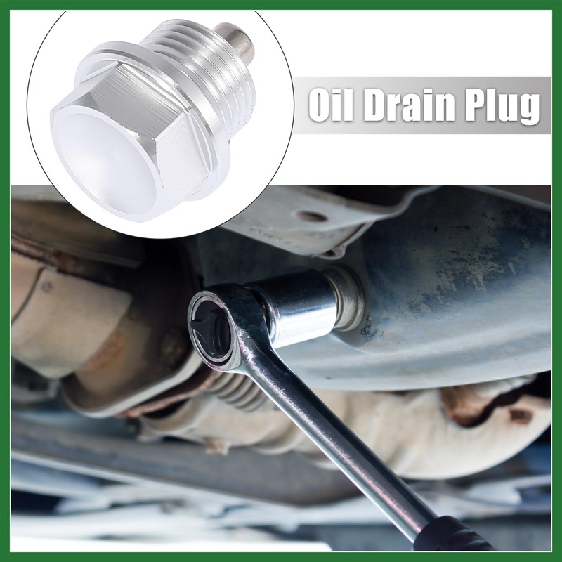 Motoforti 1 Set M18 x 1.5 Magnetic Oil Drain Plug