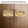Antique Drawer Handle Tetragonal Bat Handle Antique Chinese Retro Style
