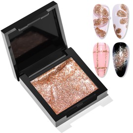 Makartt Makartt 3D Nail Gel: Sculpting Gel for Nail Art, No Wipe UV Nail Gel, Lumière d'Or Gold Texture Gel for Nails Design, 5g Fairy Aurora Powder Gel, Glitter Mermaid Gel 3D Nail Charms