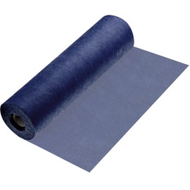 100%Mosel Fleece Table Runner, in Midnight Blue (30 cm x 25 m), Decorative Table Runner, Elegant Table Decoration for Birthdays and Weddings, Colourful Decoration for Special Occasions