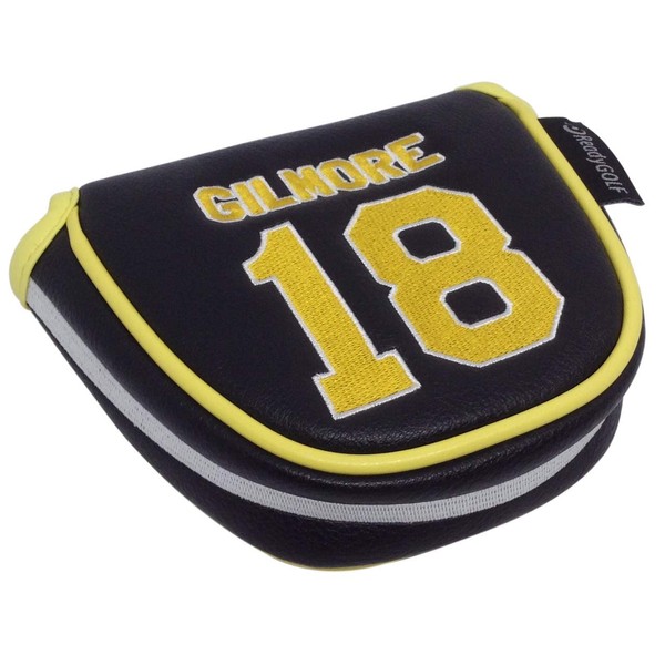 ReadyGOLF Gilmore #18 Jersey Embroidered Putter Cover - Mallet