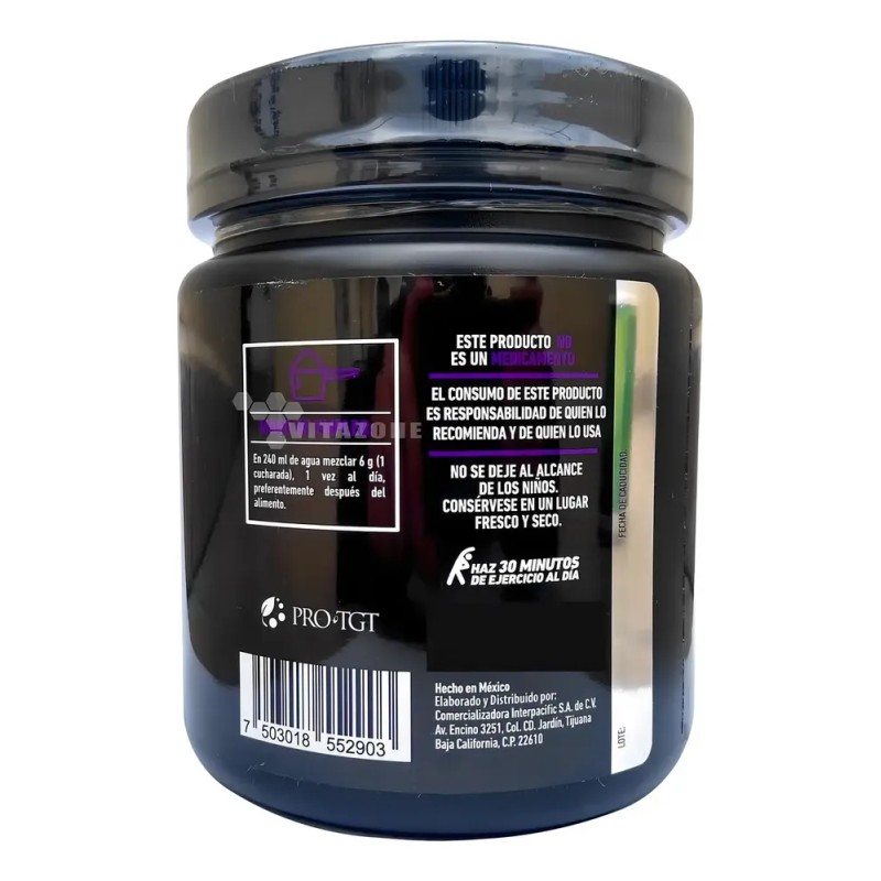 Creatina Monohidratada ProTGT Performance en Polvo, Sin Sabor, de 250
