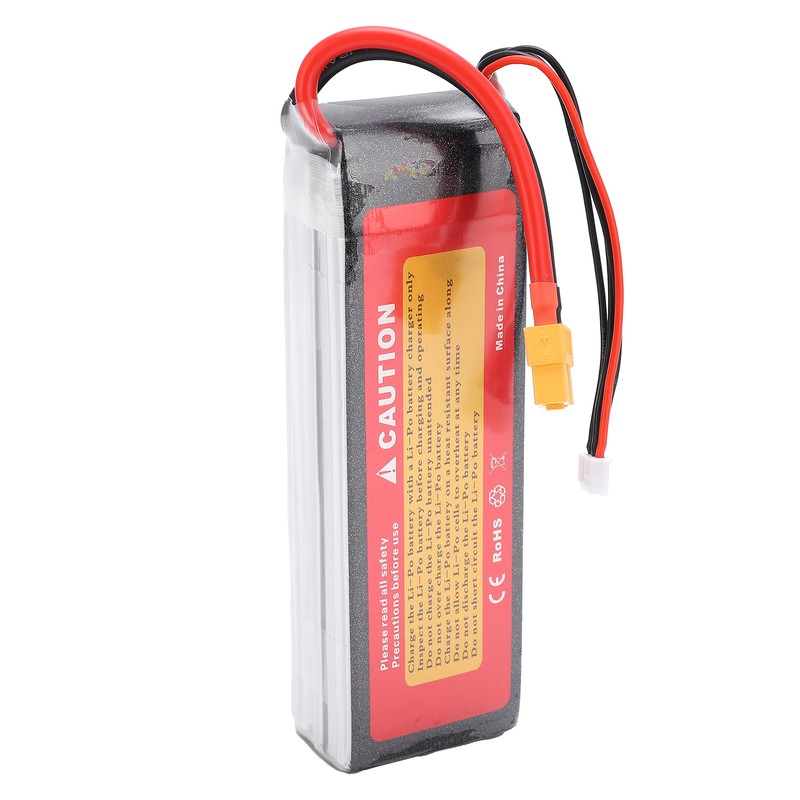 6000mAh LargeCapacity Lithium Battery 11.1V 45C 3S XT60 Plug Model