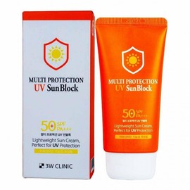 3W Clinic Multi Protection UV Sunblock SPF50+ Pa+ 3ea