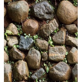 Yancorp 10ft Self-Adhesive Wallpaper Brown Stone Brick Wallpaper Fireplace Kitchen Backsplash Peel and Stick Wallpaper Stick on Wallcovering