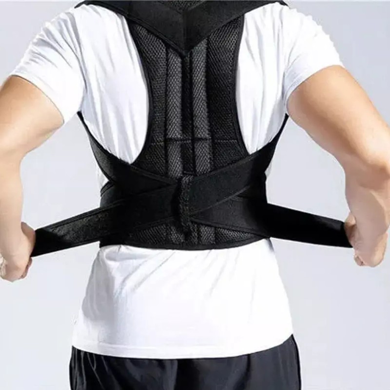 허리 어깨 바른자세밴드 허리고정밴드 [2XL(105)] Waist and Shoulder Posture Correction
