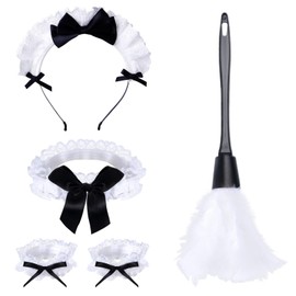 Aichiyu French Maid Costume Accessories for Women Anime Cosplay Dress Apron Kit