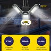 Triburst LED Shop Lights for Workshop, 4000 Lumens Super Bright