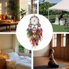 Donko Colorful Large Dream Catcher with Wooden Bead