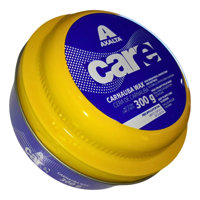 Cera Carnauba Pasta Axalta QM101 Auto Brillo y Protección 300g
