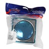 Fleximatic Coladera Universal Cuadrada Push, 2248, Acero Inoxidable, ABS, Resina