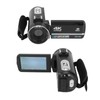 4K Video Camera with Remote Control Microphone Lens Hood 18X