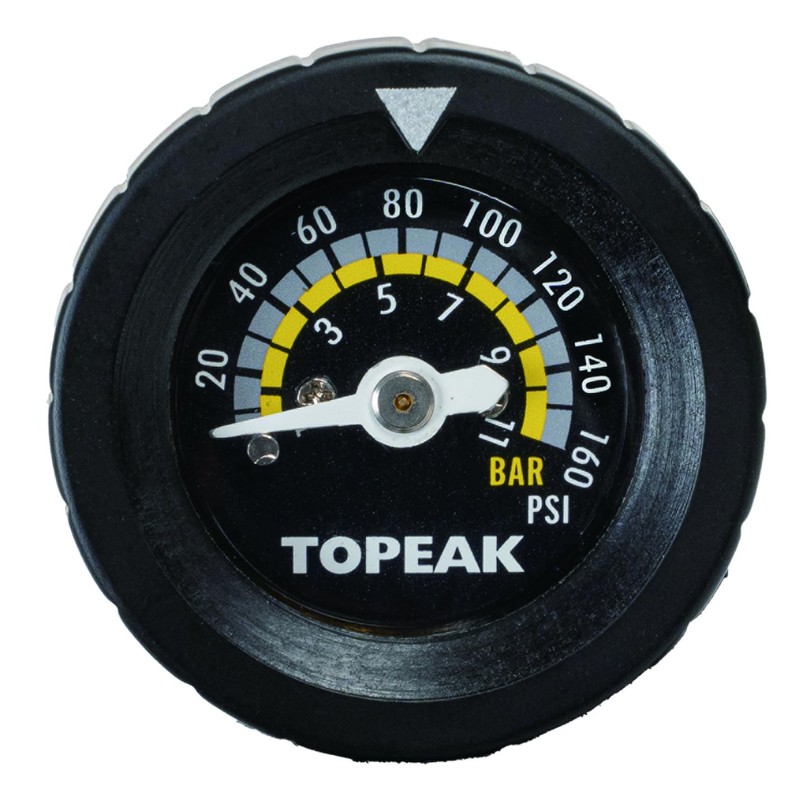 Topeak Morph Turbo Bicycle Tyre Pump with Flip Down Analogue