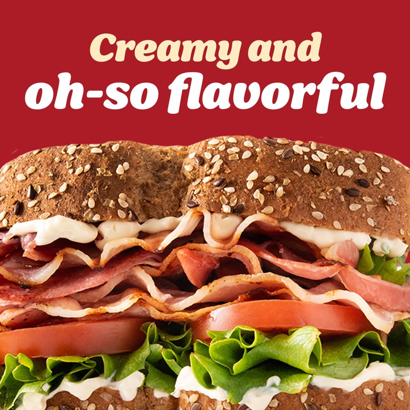 Kraft Smoky Hickory Bacon Flavored Aioli, 12 fl oz Bottle