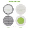 6.3 inch Electric Spin Mop Pads Compatible with Vmai Alfabot