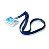 Durable Premium Textile Lanyard 15 mm Midnight Blue | Pack
