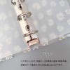 DFsucces Sealing Book, 3-Hole, A8 Size, Transparent Seal, Binder, Mount,