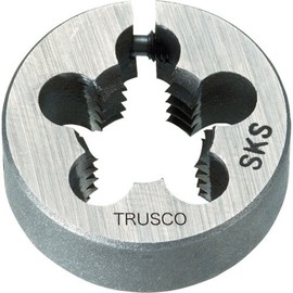 TRUSCO T50D34UNF16 Round Dice SKS Unified Fine 50 Diameter 3/4UNF16