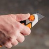 Fiskars 770220-1001 Pro Utility Knife, Snap 25 mm, Orange/Black