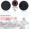 W10339442 Gas Stove Knobs, Cooktop Surface Burner Control Knobs Black