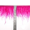 AWAYTR Ostrich Feather Trim Fringe - Satin Ribbon Dress Sewing