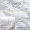 Luxurious All-Season Luxury Siberian Goose Down Pinch Pleated Comforter Duvet
