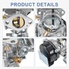 RADHLBNIU 1100 Carburetor Compatible with Ford Mustang Falcon 170 200