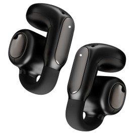 Hmusic [Listening While Experience] Ear Cuffs, Wireless Earphones, Bluetooth 6.0, Open Audio x Panorama, Open-Ear (Fits All Ears Without Clogging Ears), Ear Pinch Type, Completely Wireless and Ultra Lightweight Design for Ears, Sound Leakage Suppression 