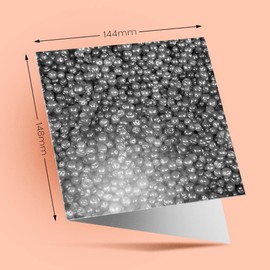 1 x Greeting Card BW - Cranberries Fruit Berries Healthy Living - Blank Birthday Celebration Anniversary #37840