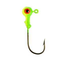 Lindy Jig Chartreuse Green Yellow 1/16 oz #2 Hook